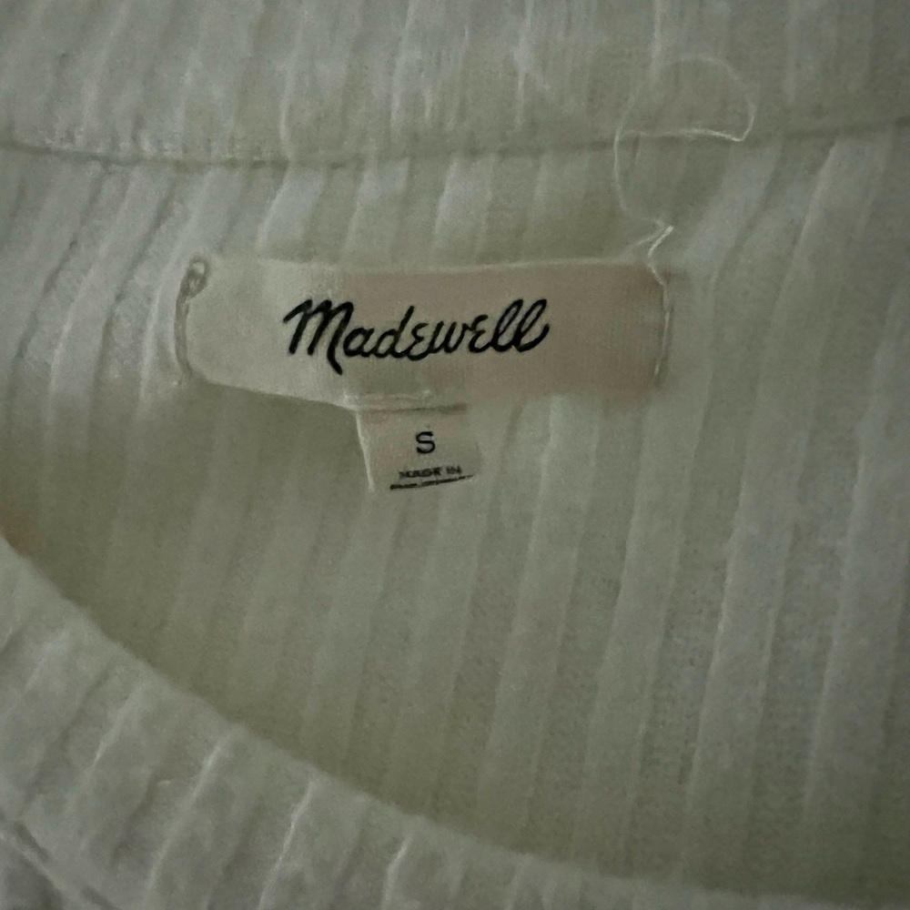 Madewell Ribbed Top! - Picture 3 of 3